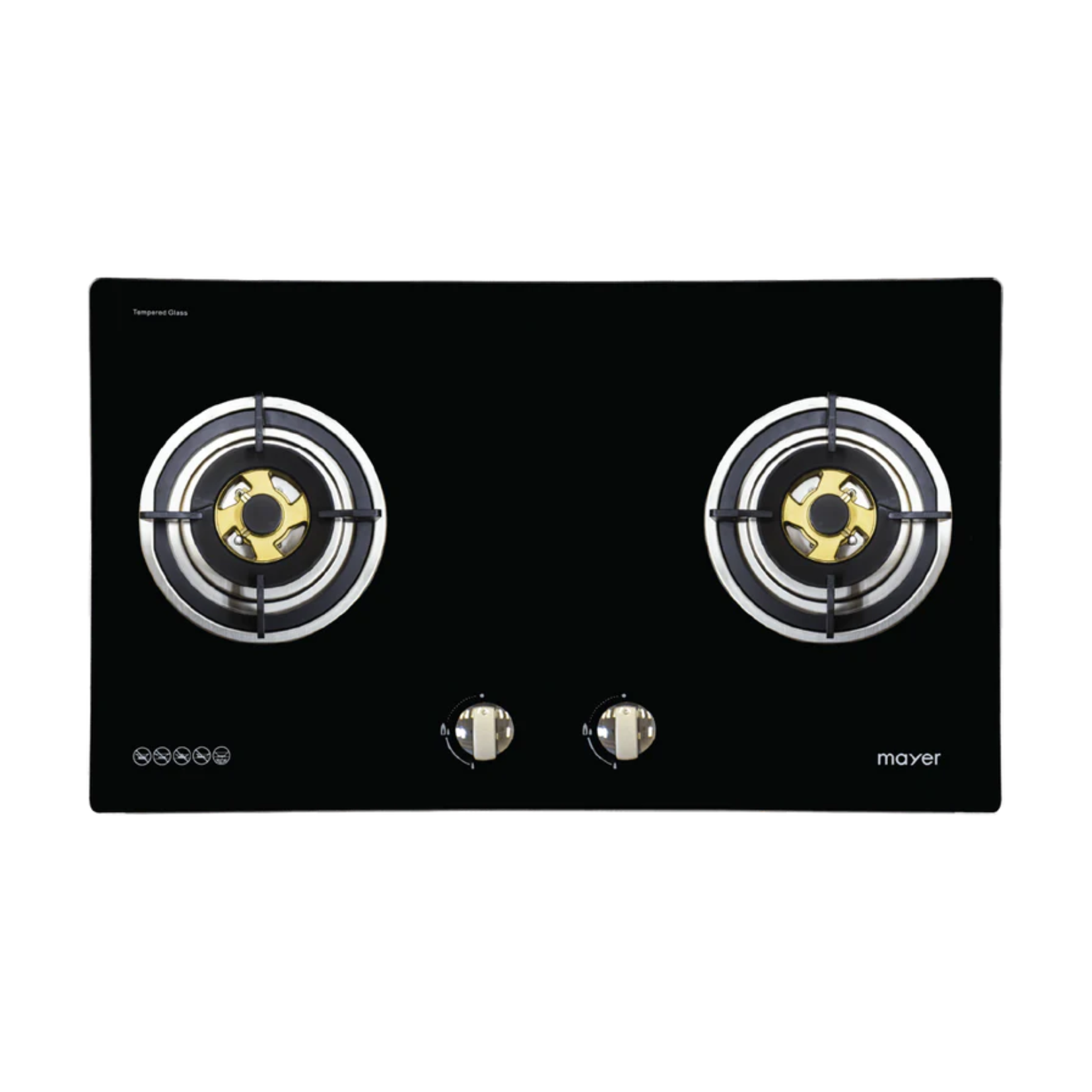 Mayer MMGH882HI - 86cm Gas Hob 2 Burners