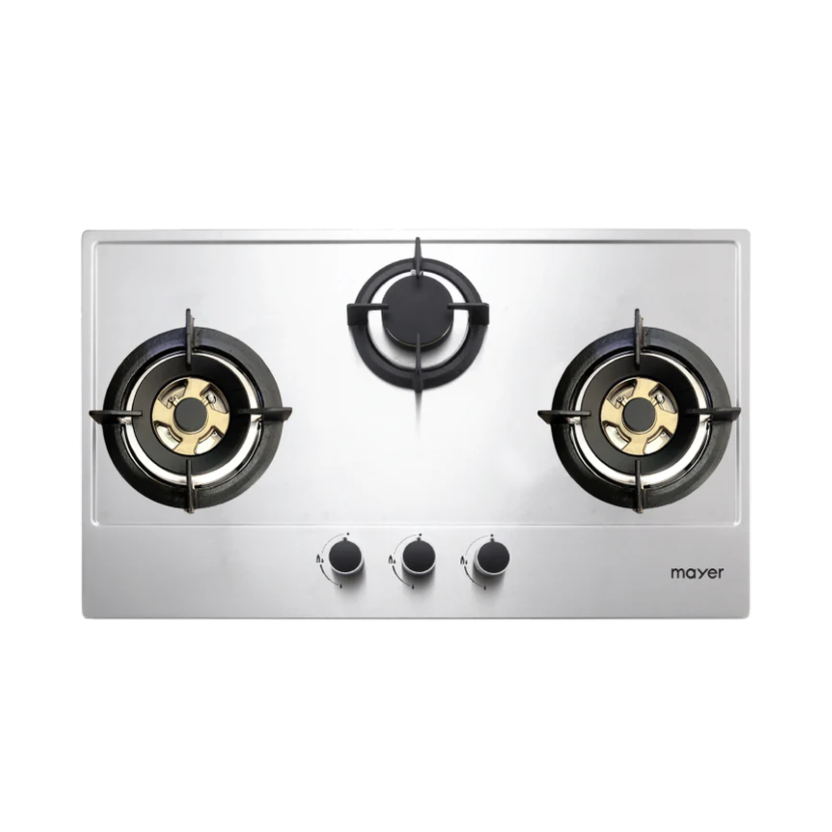 Mayer MMSS773HI - 75cm Stainless Steel Hob 3 Burners