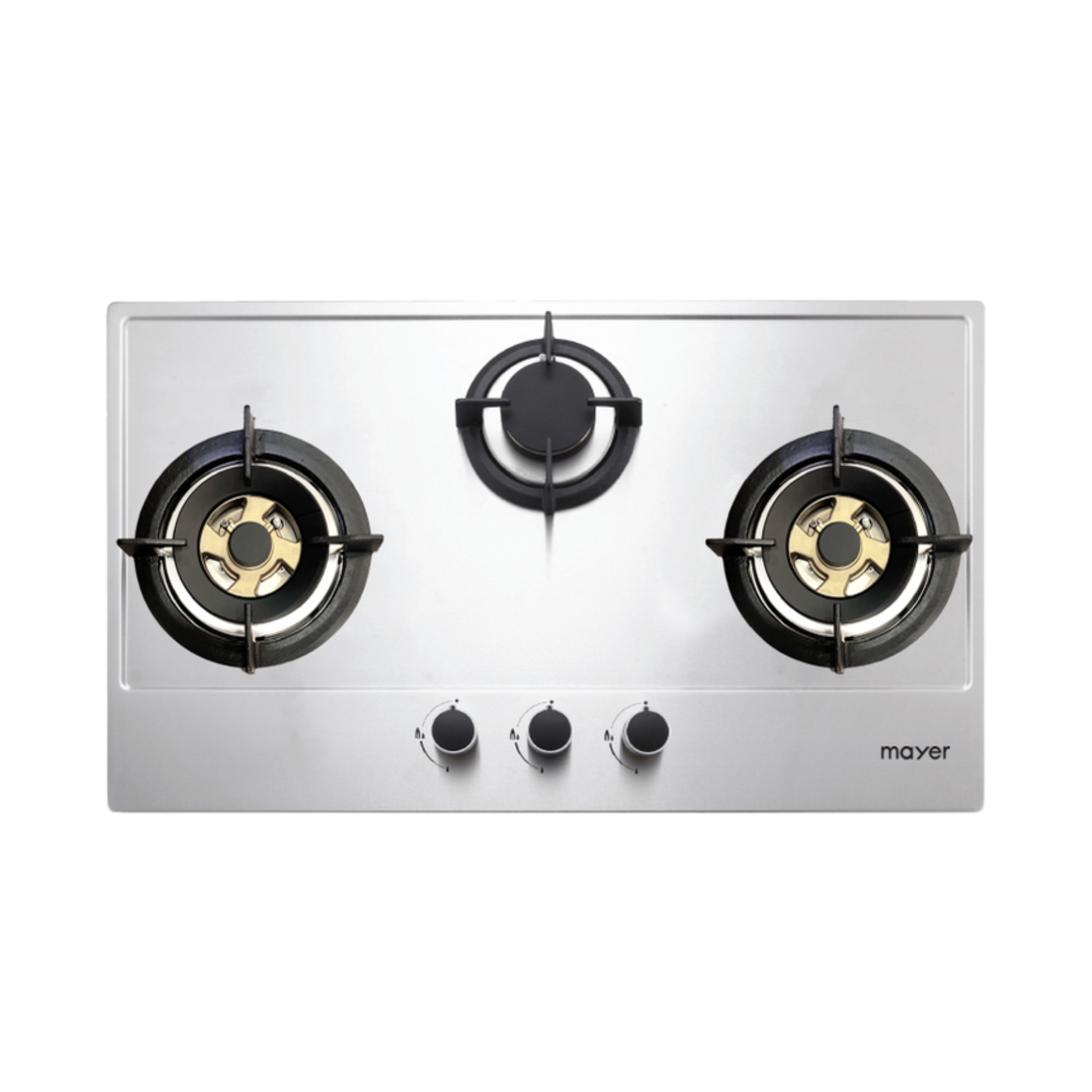Mayer MMSS883HI - 86cm Stainless Steel Hob 3 Burners