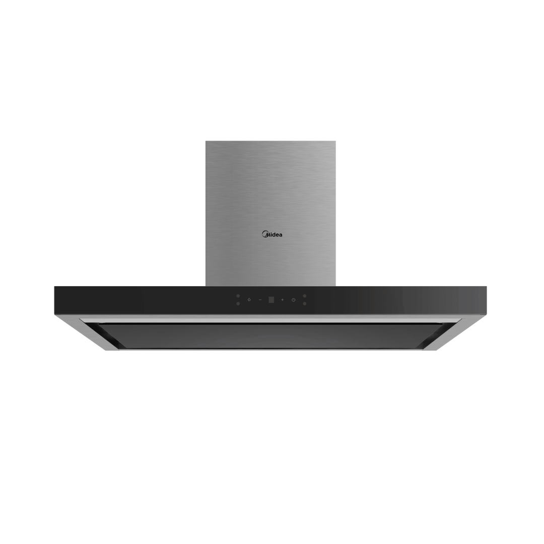 Midea MBI-90M79SK-SG - 90cm Stainless Steel Chimney Hood + Hob Bundle