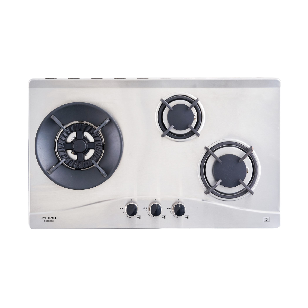 Fujioh FH-GS5035 SVSS - 75cm Stainless Steel Gas Hob 3 Burners