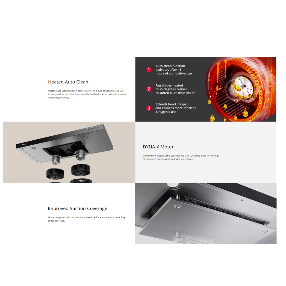 Tecno TCH 959-WFSCGC - 90cm Slimline Hood