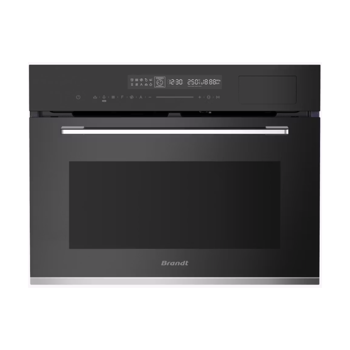 Brandt BKCR455B - 50L Built-In Microwave with Steam Oven