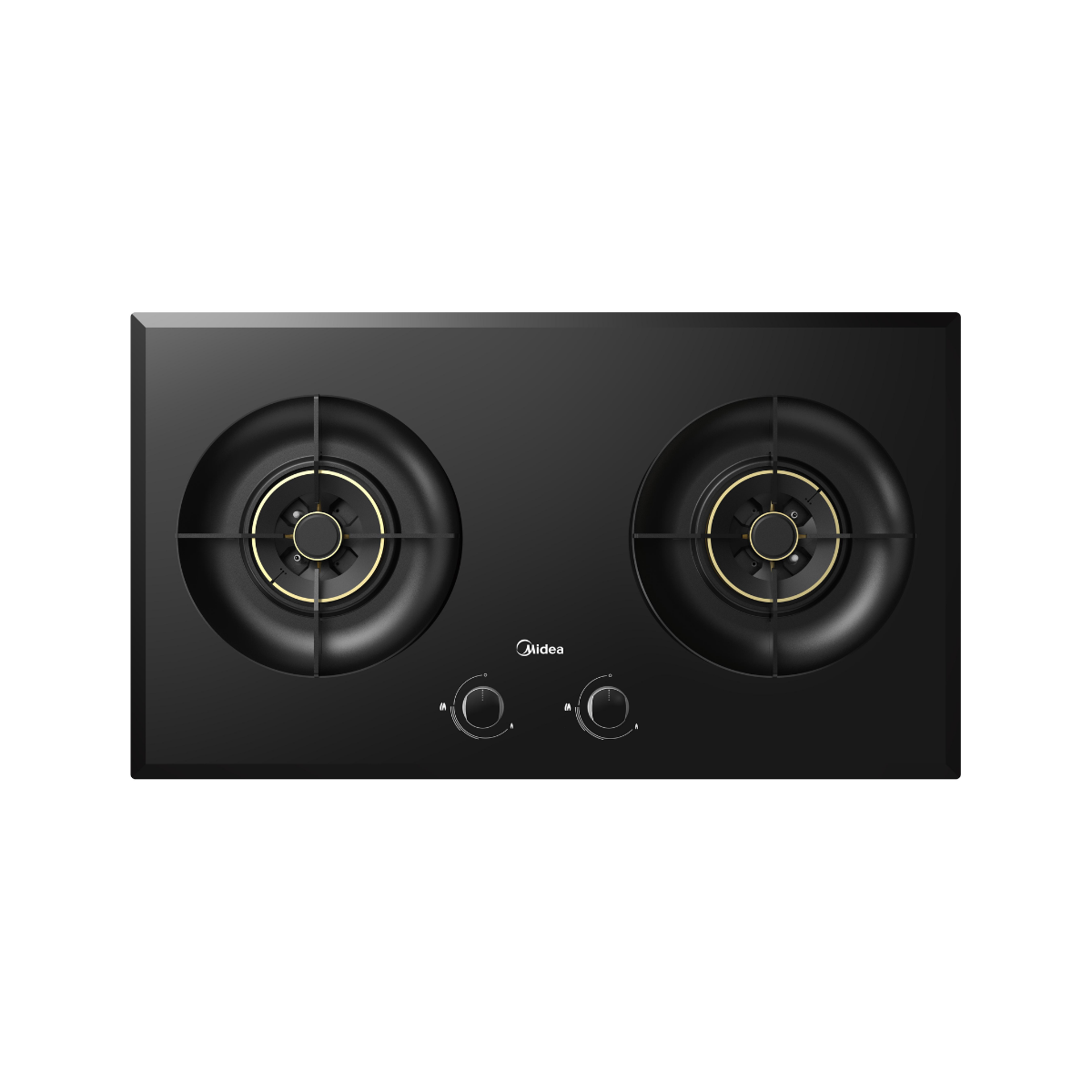 Midea MBI-SN20 - 80cm Tempered Glass Gas Hob 2 Burners