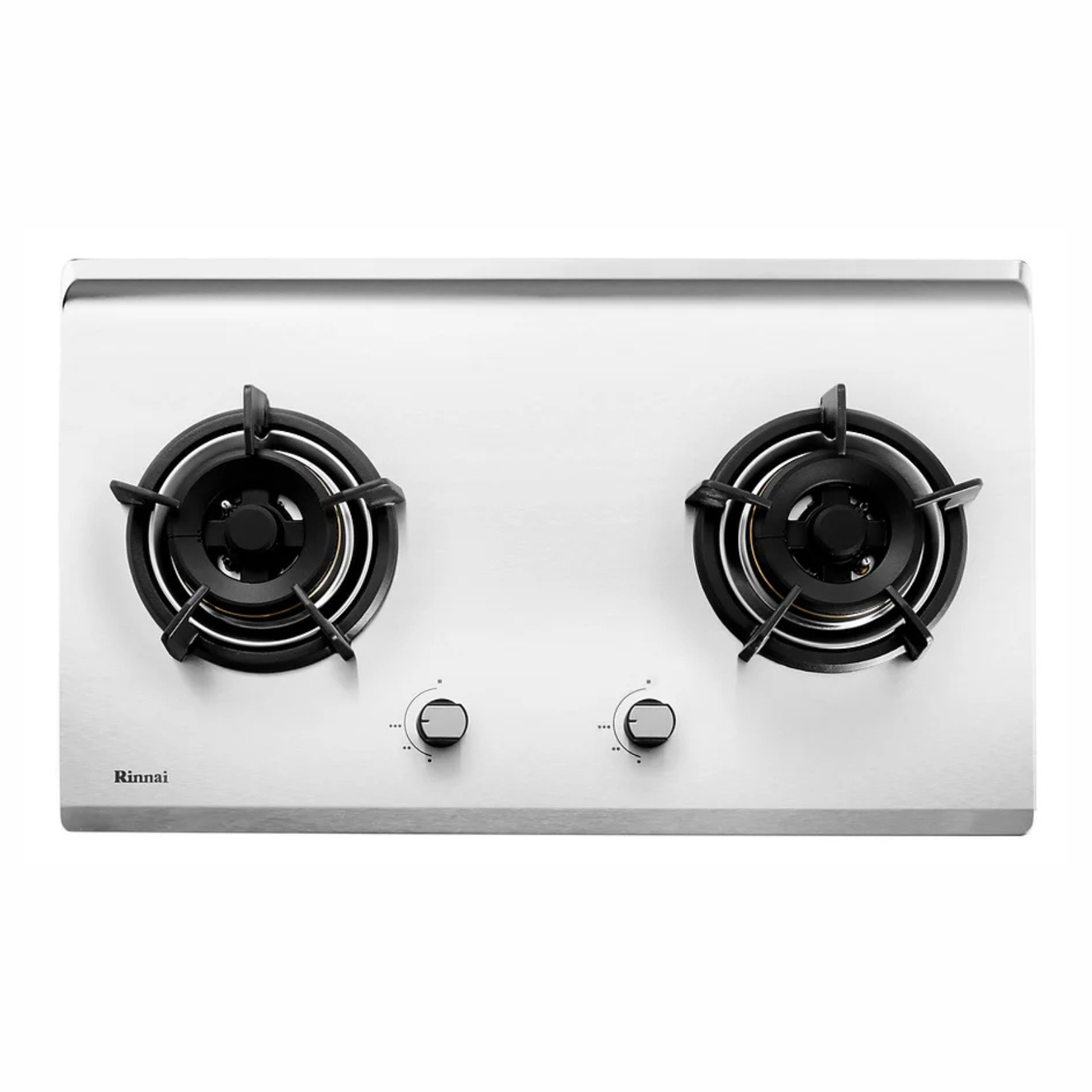 Rinnai RB-72S - 76cm 2 Burner Built-In Hob Stainless Steel Top Plate