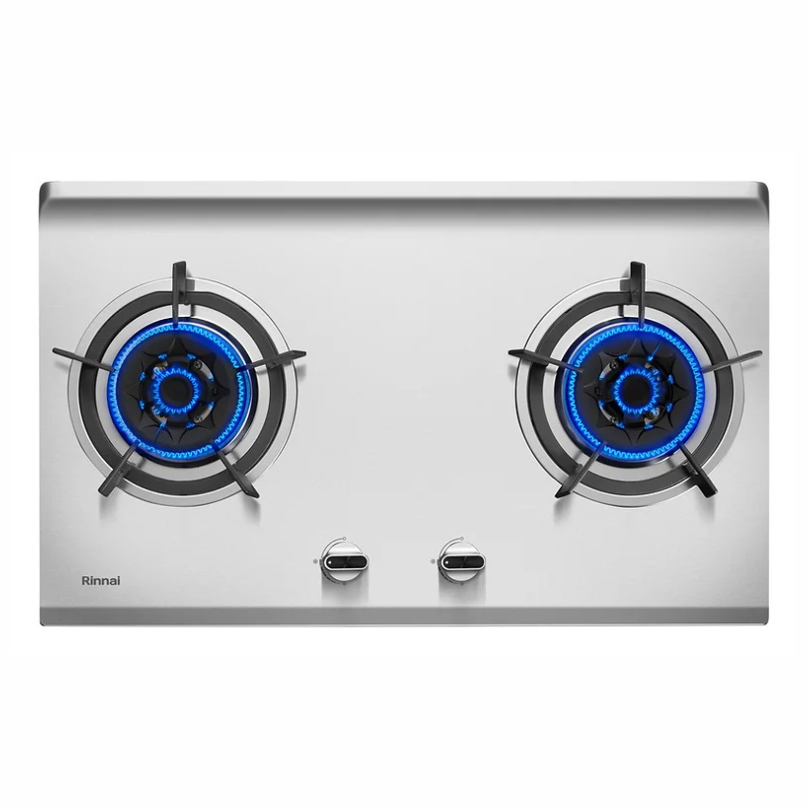 Rinnai RB-782S - 76cm 2 Burner Built-In Hob Stainless Steel Top Plate