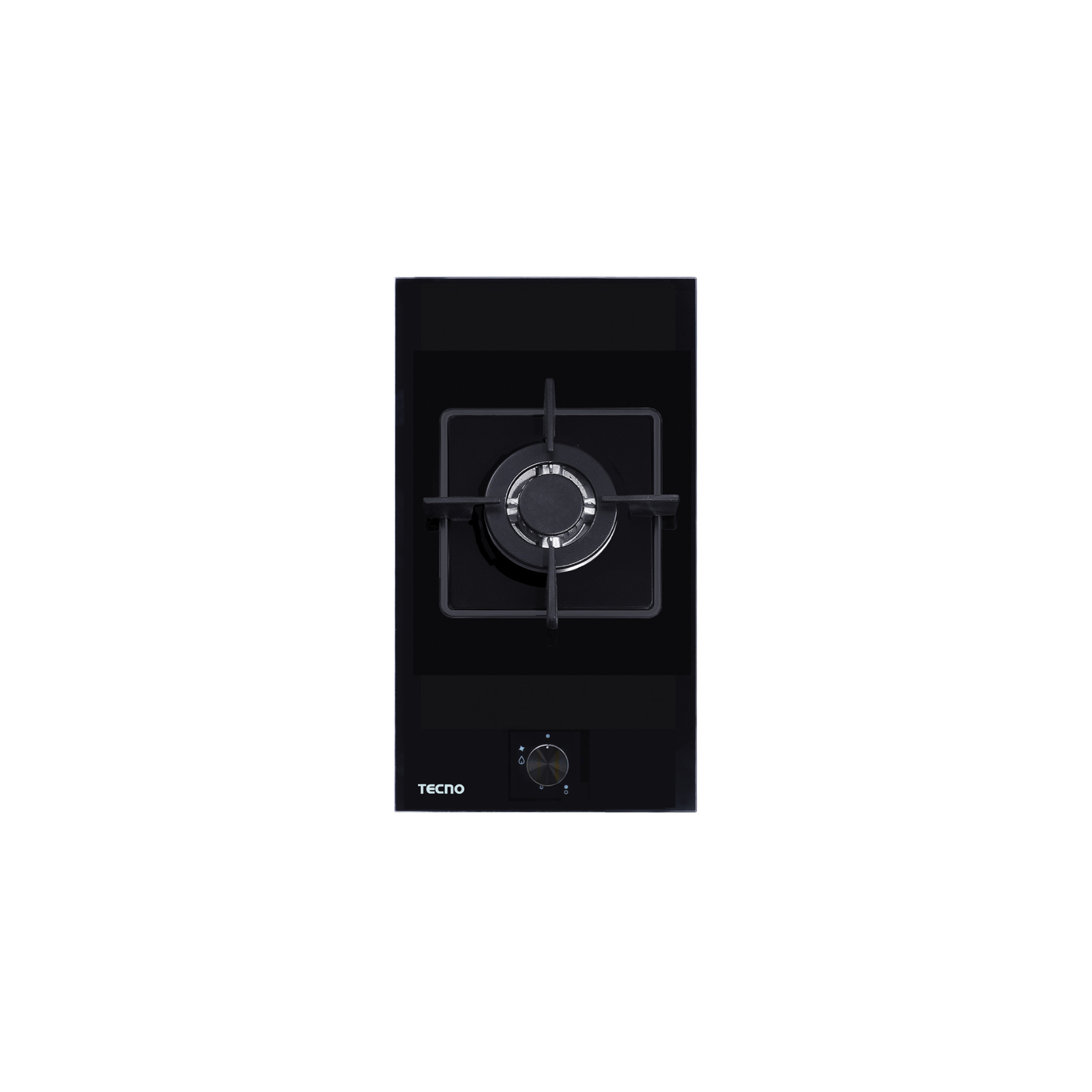 Tecno TA 311TRSV - 30cm Tempered Glass Hob 1 Burners