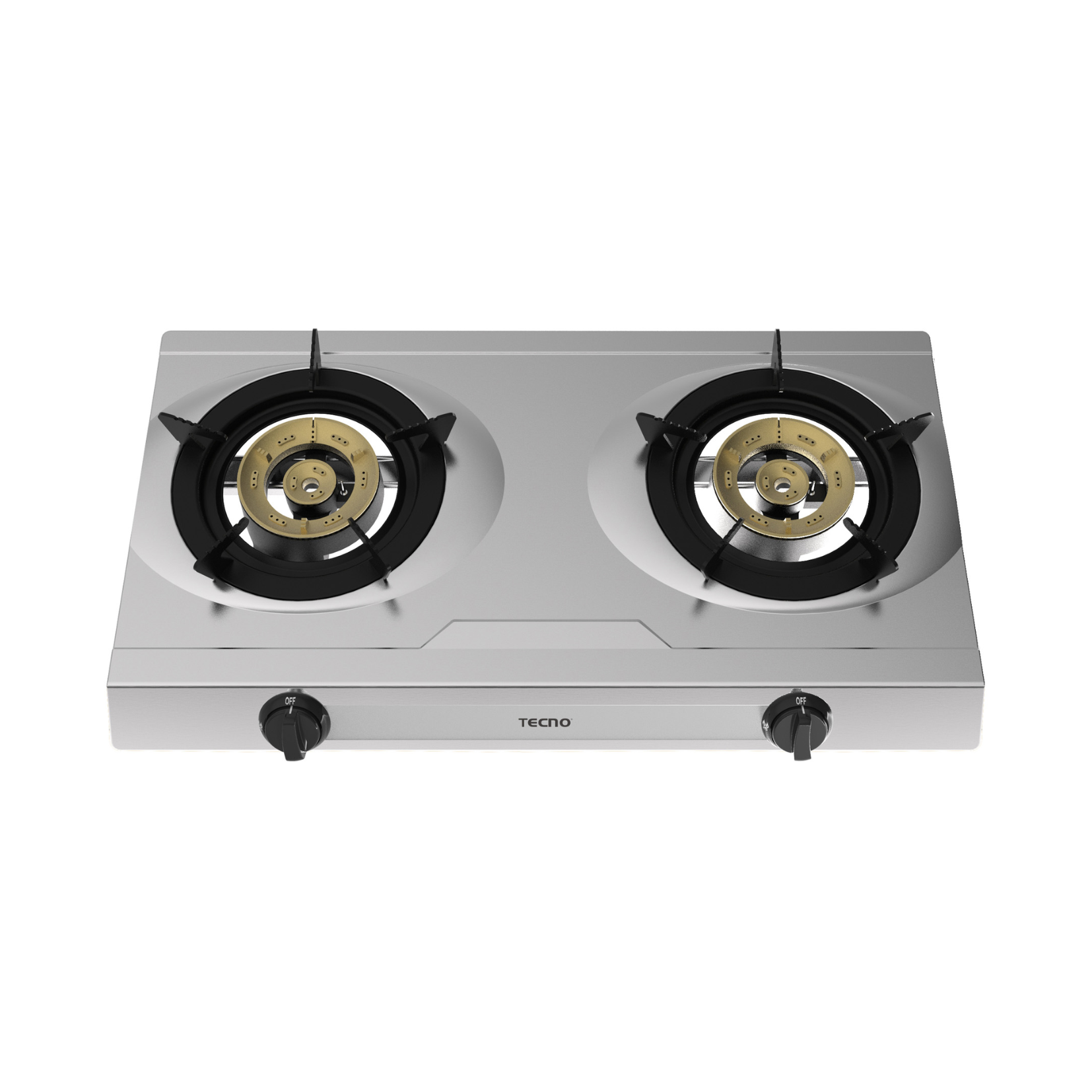 Tecno TTC 0328SV - 70cm Stainless Steel Table Cooker 2 Burners