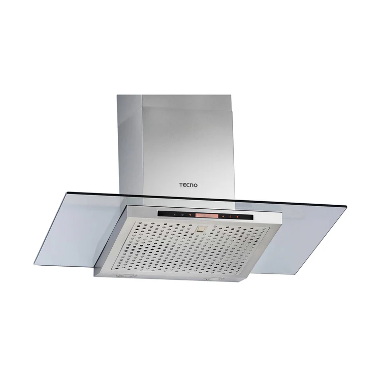 Tecno KP 9988 - 90cm Stainless Steel Chimney Hood + Hob Bundle 3