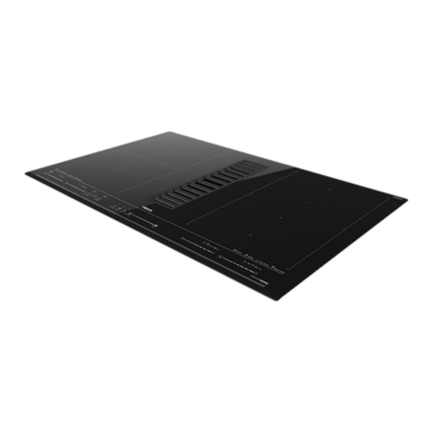 Teka AFF 87601 MST - 80cm Induction Hob 4 Burners With Integrated Downdraft Hood