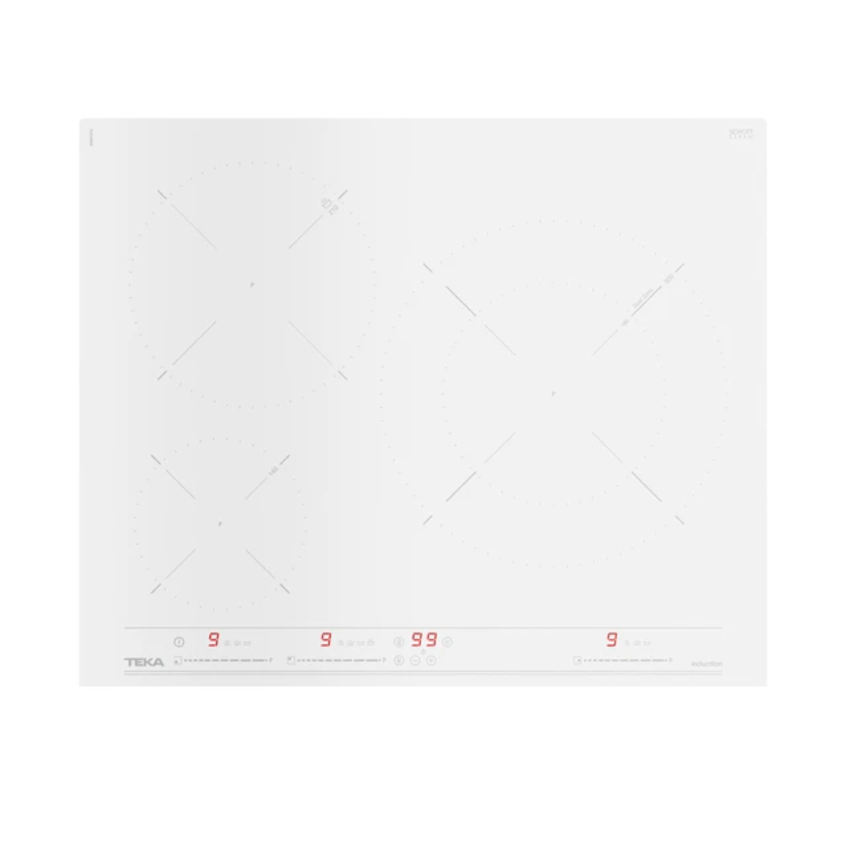 Teka IZC 63630 MST White - 60cm Induction Hob 3 Burners (Limited Edition)