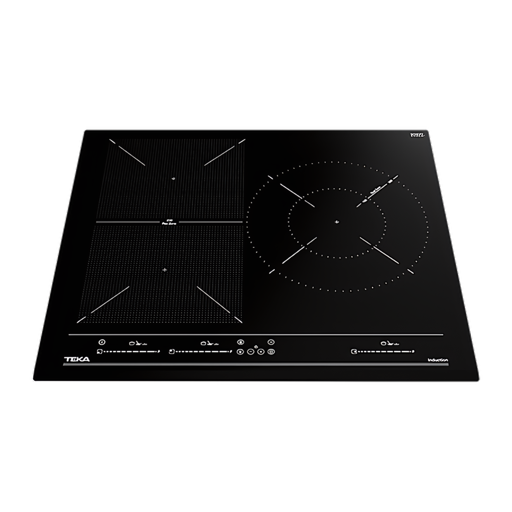 Teka IZF 65320 MSP BK - 60cm Induction Hob 3 Burners