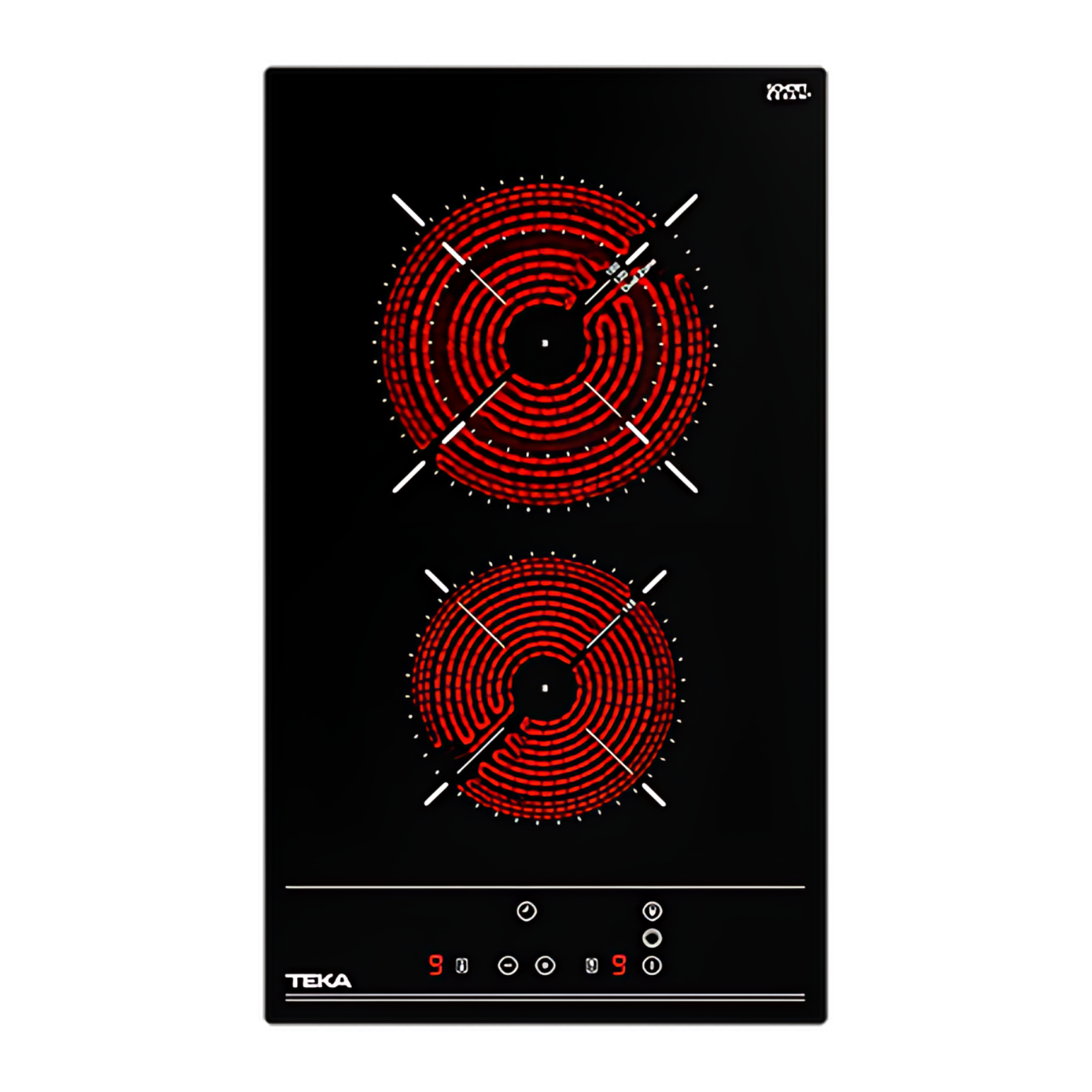 Teka TZC 32320 TTC - 30cm Modular VitroCeramic Hob 2 Burners