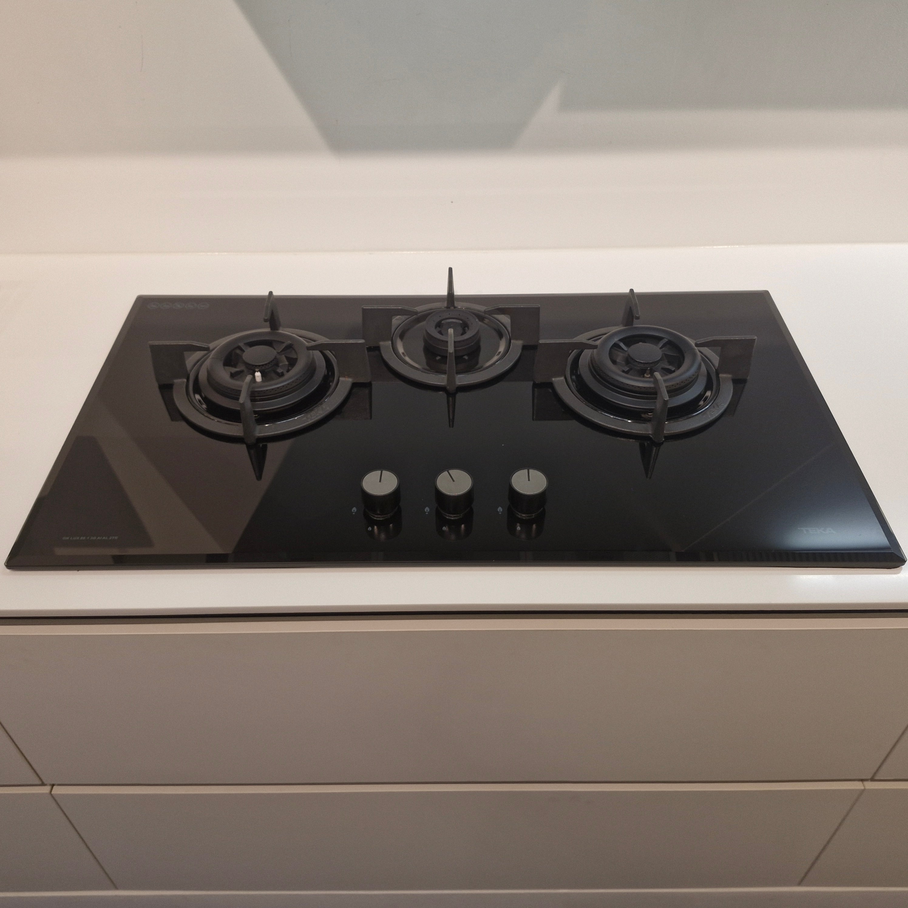 Teka GK LUX 86.1 3G - 86cm Tempered Glass Hob 3 Burners