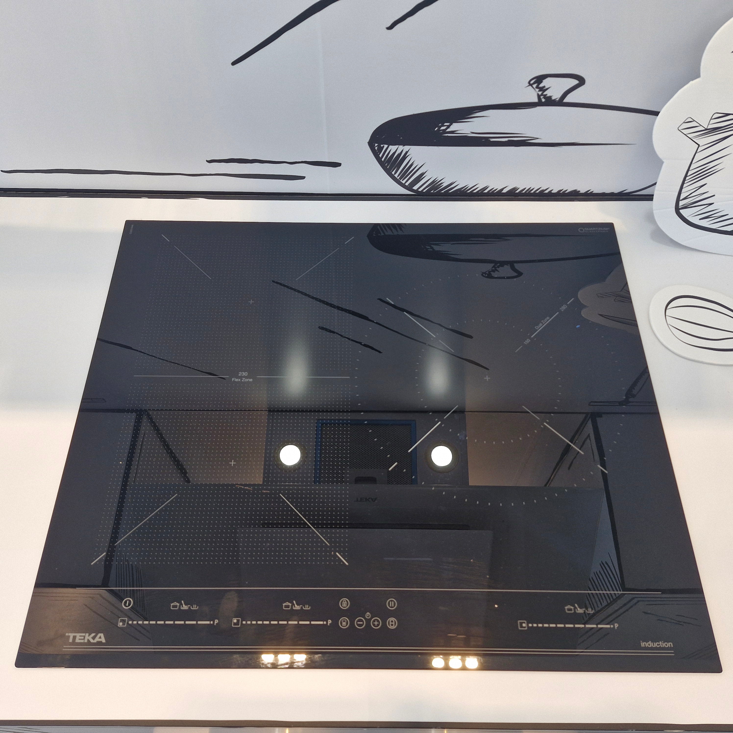 Teka IZF 65320 MSP BK - 60cm Induction Hob 3 Burners