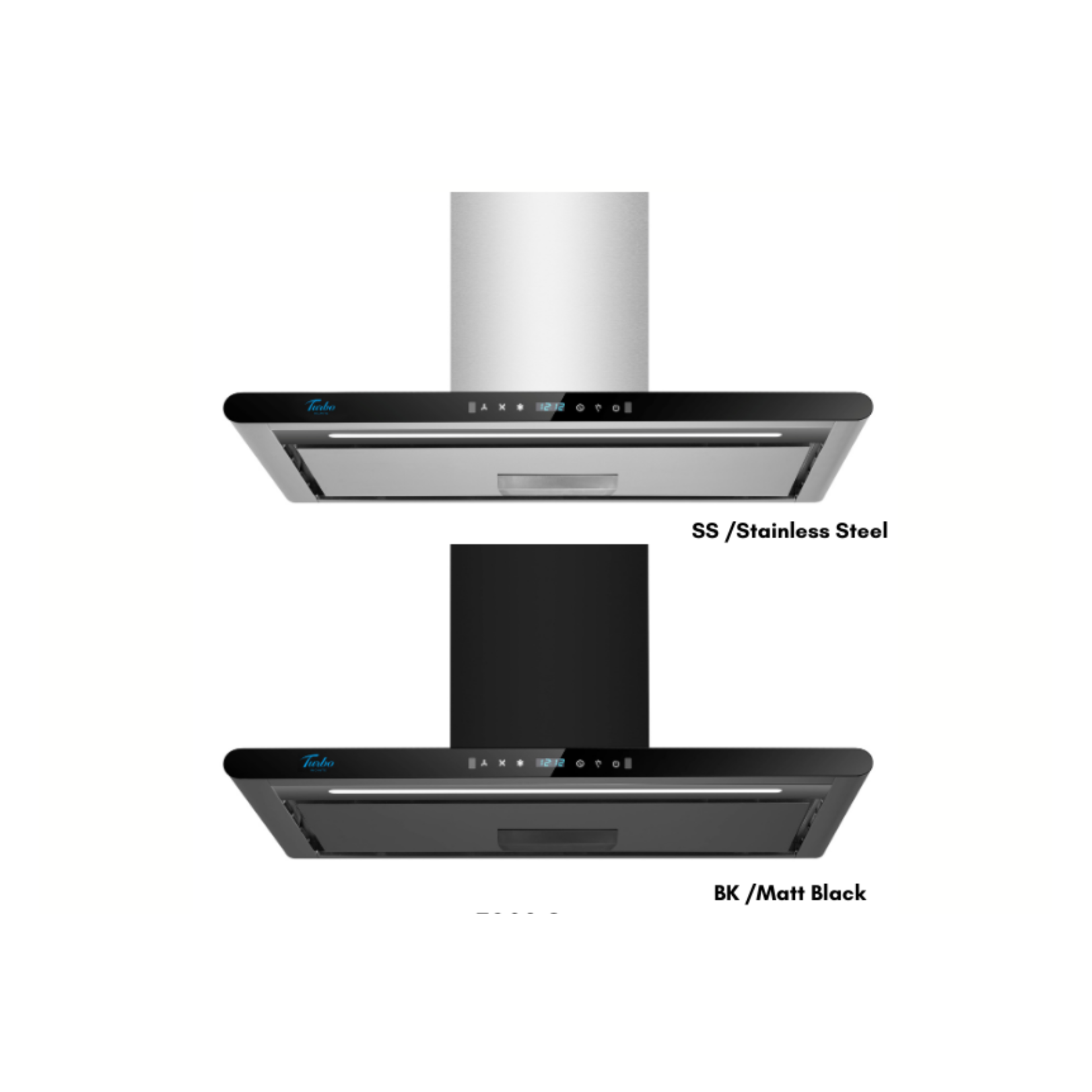 Turbo T208 - 90cm Stainless Steel Chimney Hood