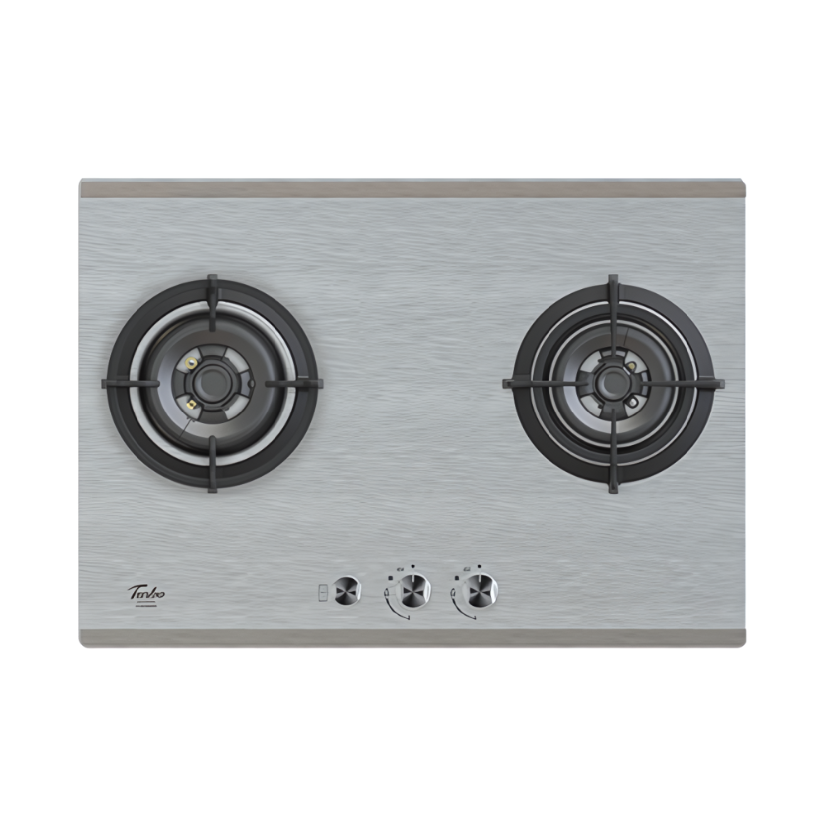 Turbo T702SSV - 70cm Built-In Stainless Steel Hob 2 Burners