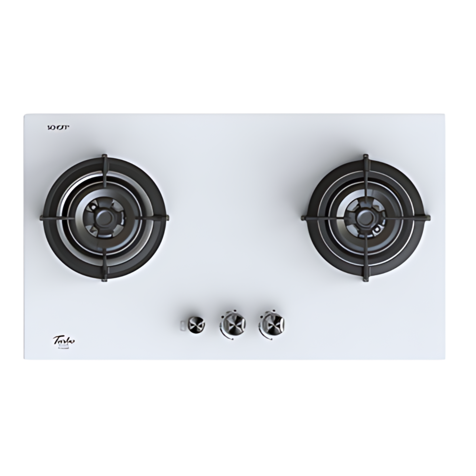 Turbo T762GV - 76cm Built-In Glass Hob 2 Burners