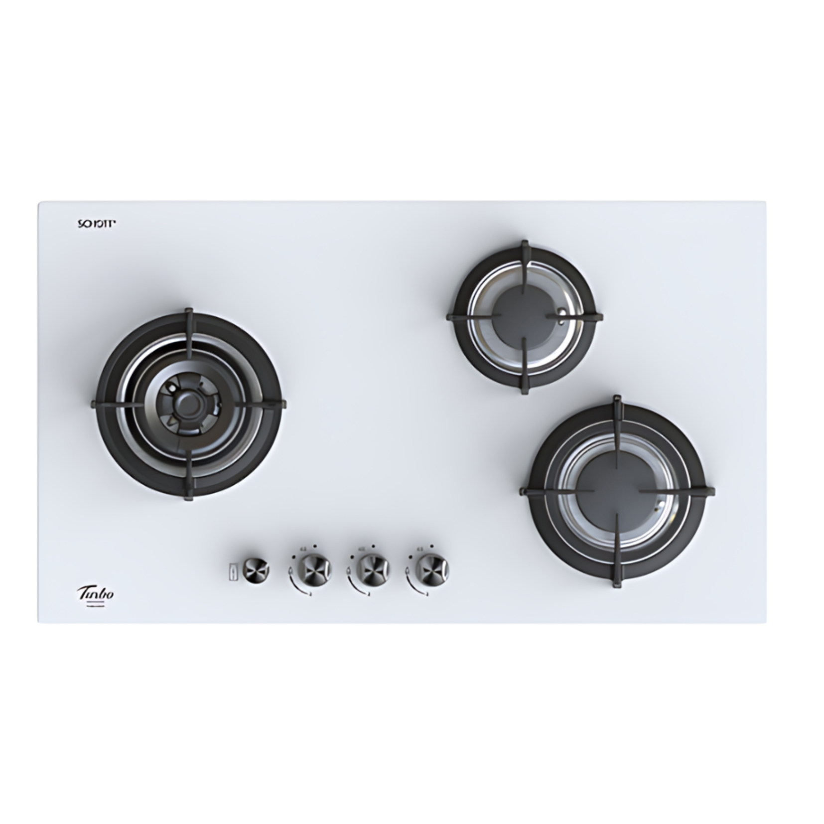 Turbo T883GV - 88cm Built-In Glass Hob 3 Burners