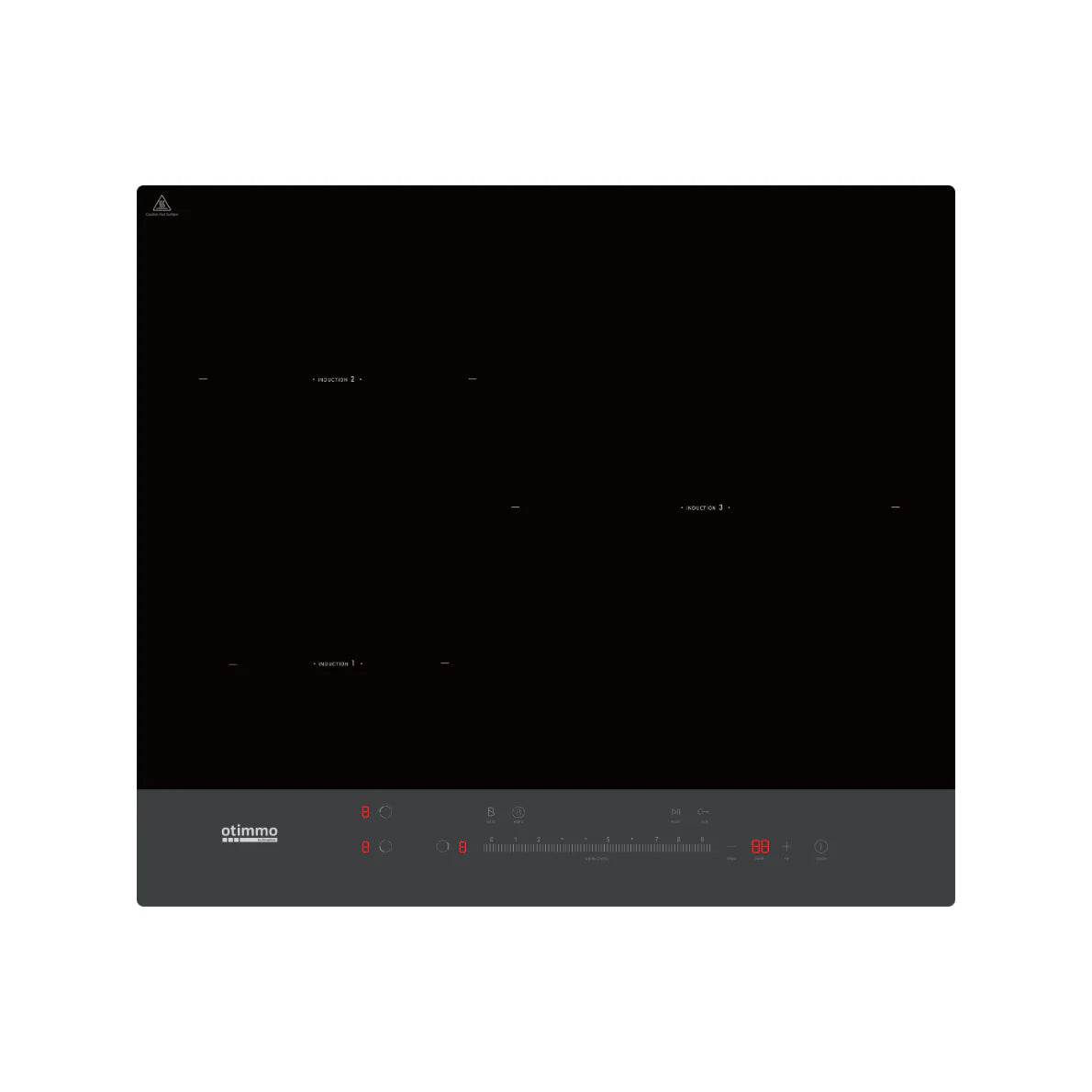 EuropAce EIH5603E - 60cm Induction Hob 3 Burners