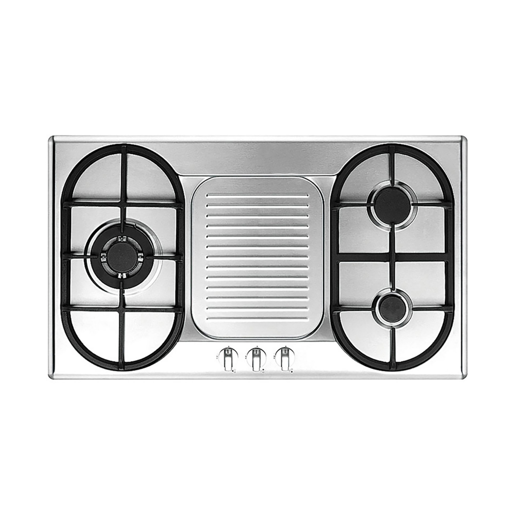 UNO UP9803TRSV - 90cm Built-in Hob 3 Burners