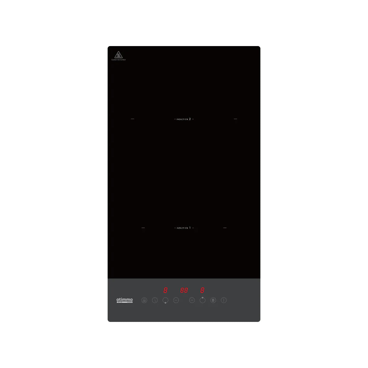 EuropAce By Otimmo EIH5302E - 30cm Domino Induction Hob 2 Burners