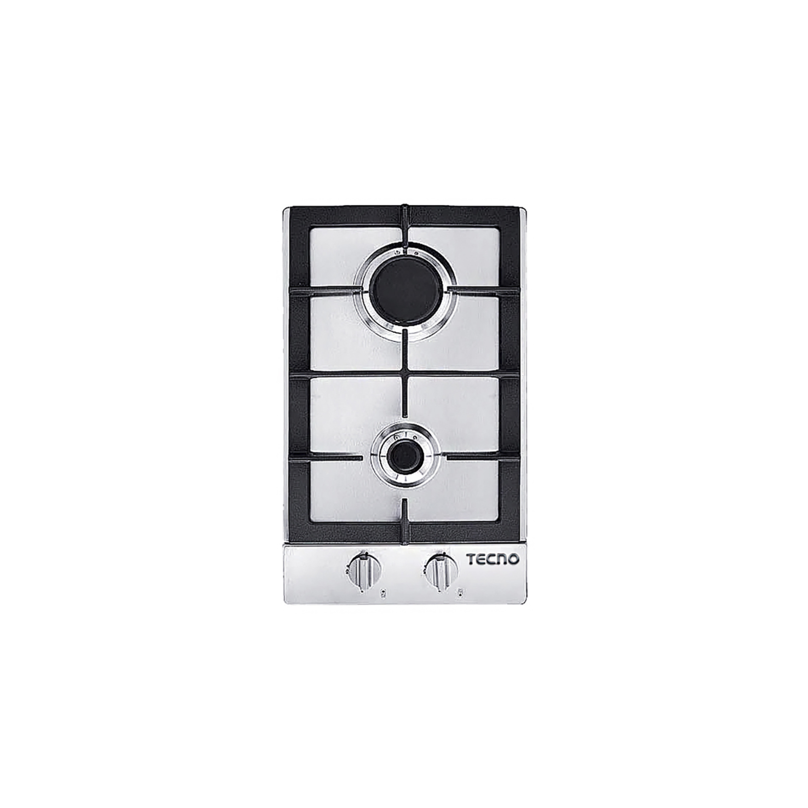 Tecno TA 322TRSV - 30cm Stainless Steel Hob 2 Burners