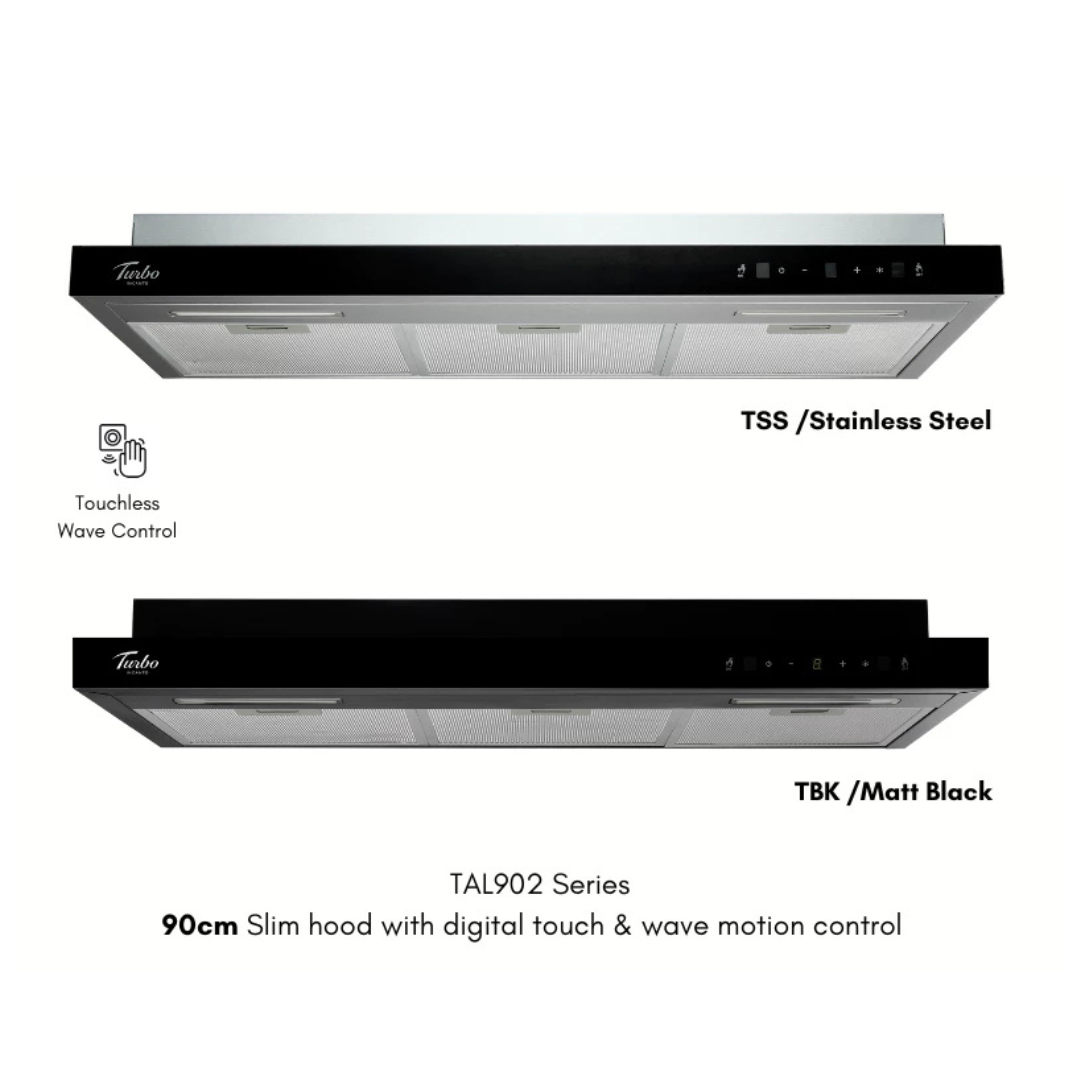 Turbo TAL902T - 90cm Slimline Hood