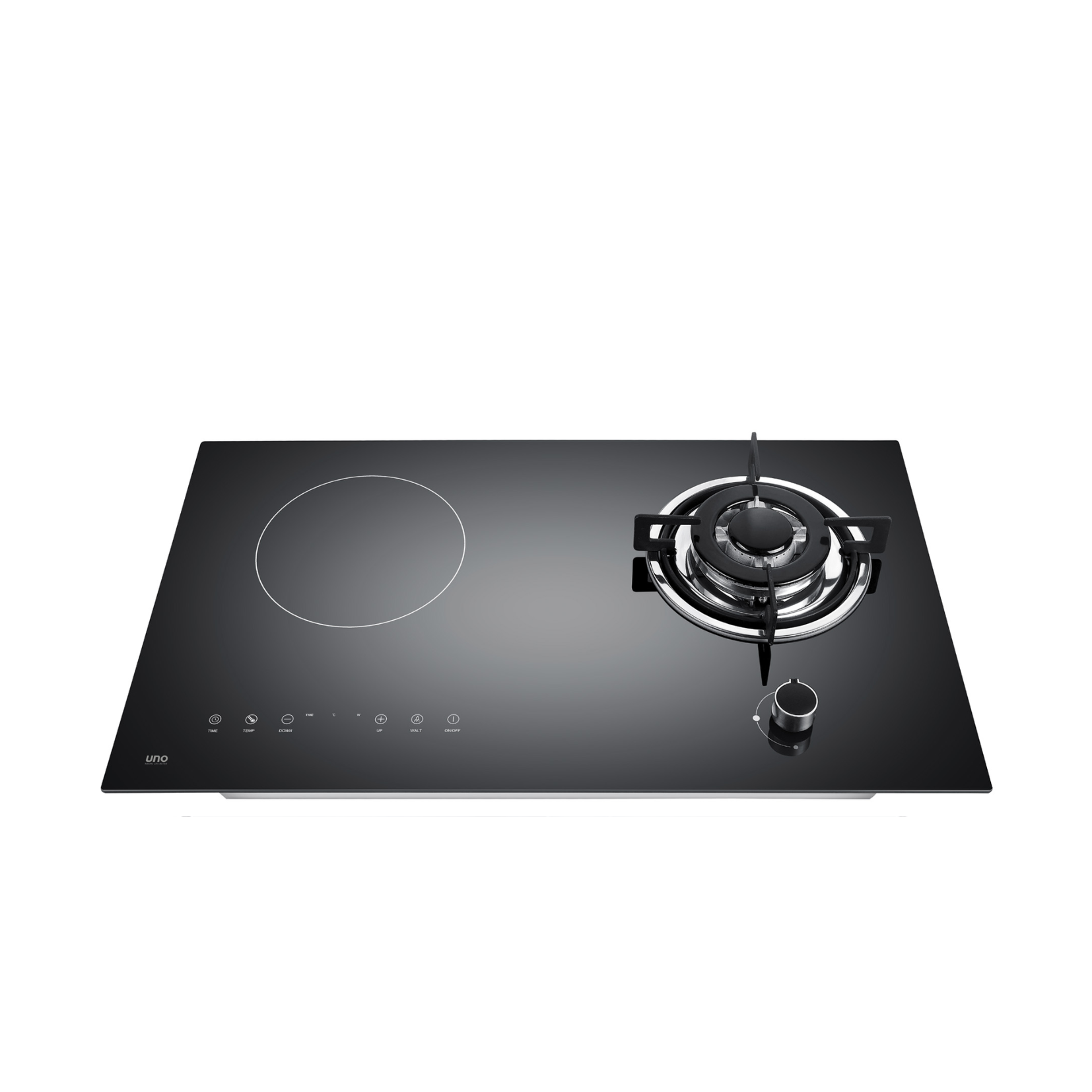 UNO UK7338 - 73cm Gas-Induction Hybrid Hob 3 Burners