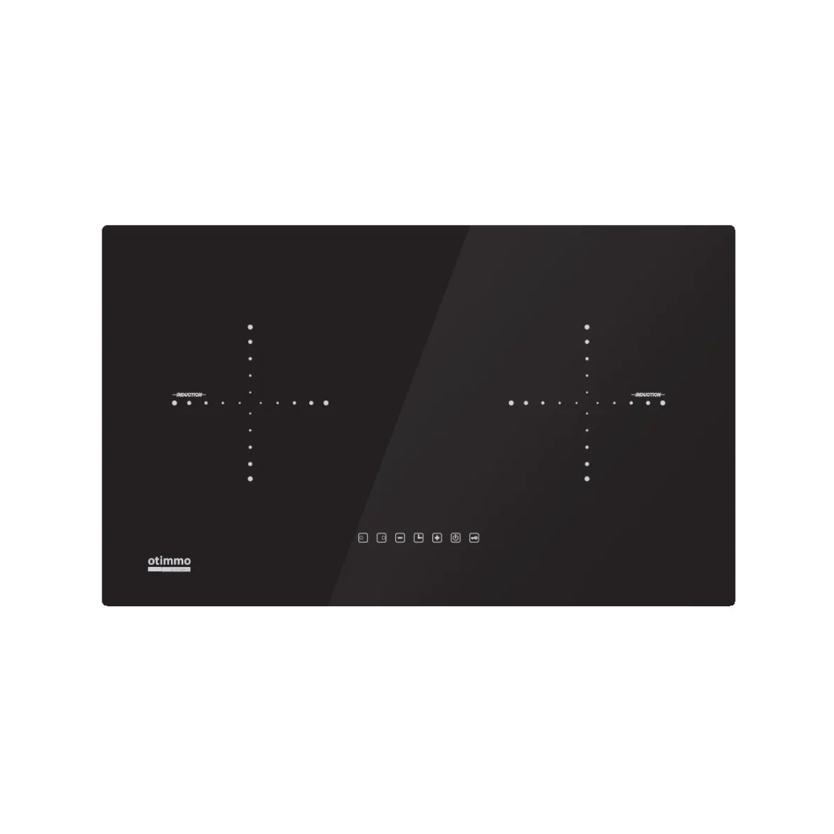 EuropAce EIH5220V - 75cm Induction Hob 2 Burners