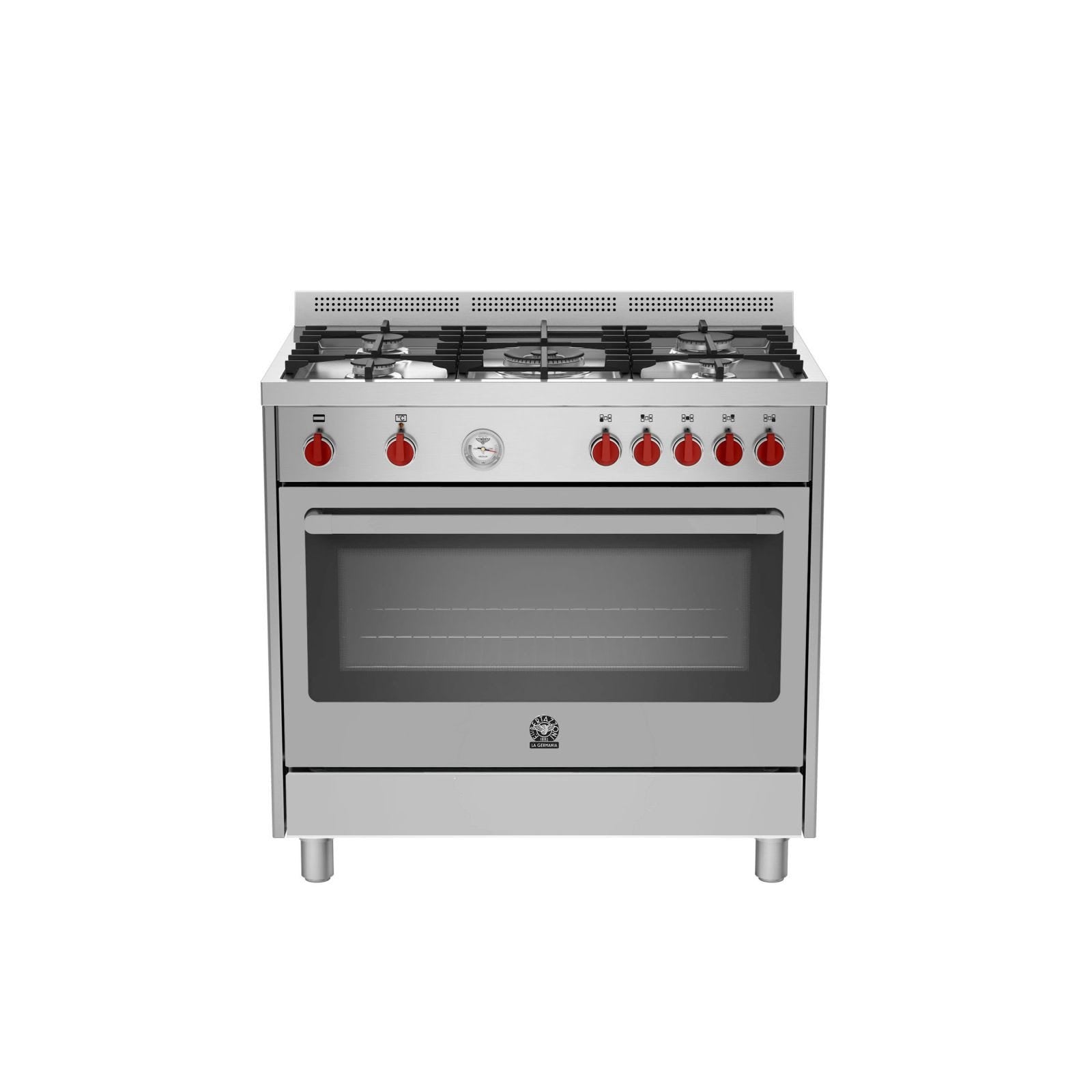 La Germania RIS95C61LBX - 5 Burners Free Standing Cooker Electric Oven